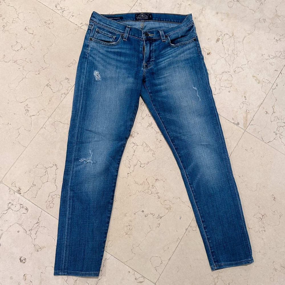Lucky Brand Sienna Cigarette Jeans size 2/26 EUC - Picture 14 of 14